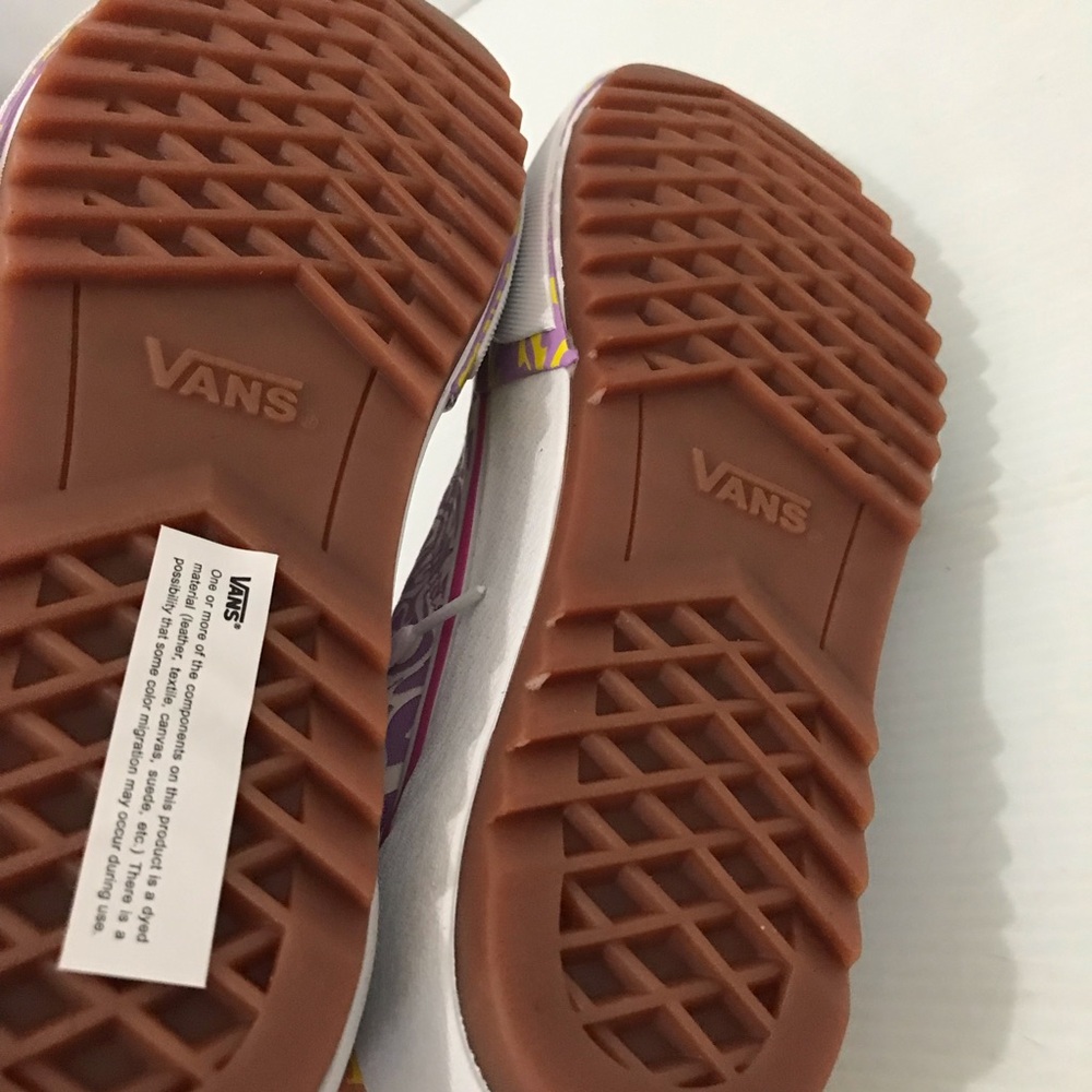 New Vans Old Skool Stacked Platform Sneaker Wavy Daze Lilac Purple Women’s 9.5 - Picture 7 of 9